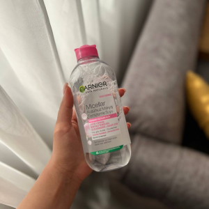 محلول پاک کننده آرایش صورت گارنیه مدل ضد حساسیت حجم 400 میلی لیتر