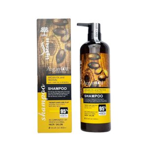 شامپو روغن آرگان لایتنس حجم 900 میلی لیتر