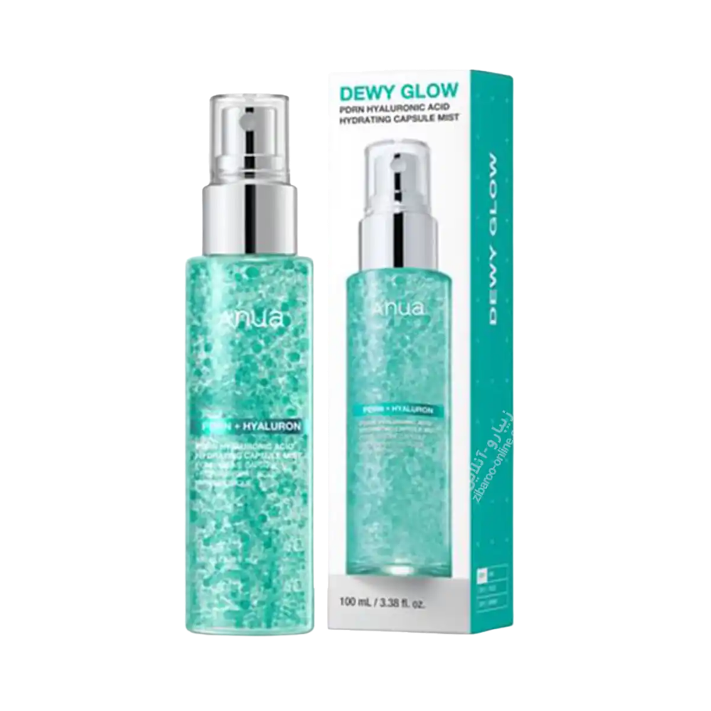 معرفی میست PDRN آنوا مدل Dewy Glow حجم ۱۰۰ میلی لیتر 💫 میست PDRN آنوا مدل Dewy Glow حجم ۱۰۰ میلی لیتر نام رسمی Anua PDRN Collagen Glow Facial Serum Spray یا PDRN Hyaluronic Acid Hydra