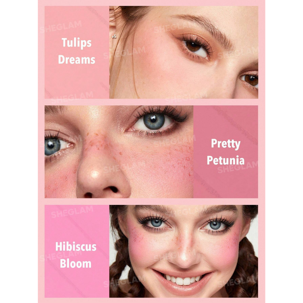 پالت رژگونه شیگلم مدل Floral Flush 22 پالت رژگونه شیگلم مدل Floral Flush