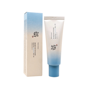 کرم ضدآفتاب بی رنگ صورت بیوتی آف جوسان SPF 50 مدل Aqua Fresh مخصوص پوست چرب حجم ۵۰ میلی لیتر